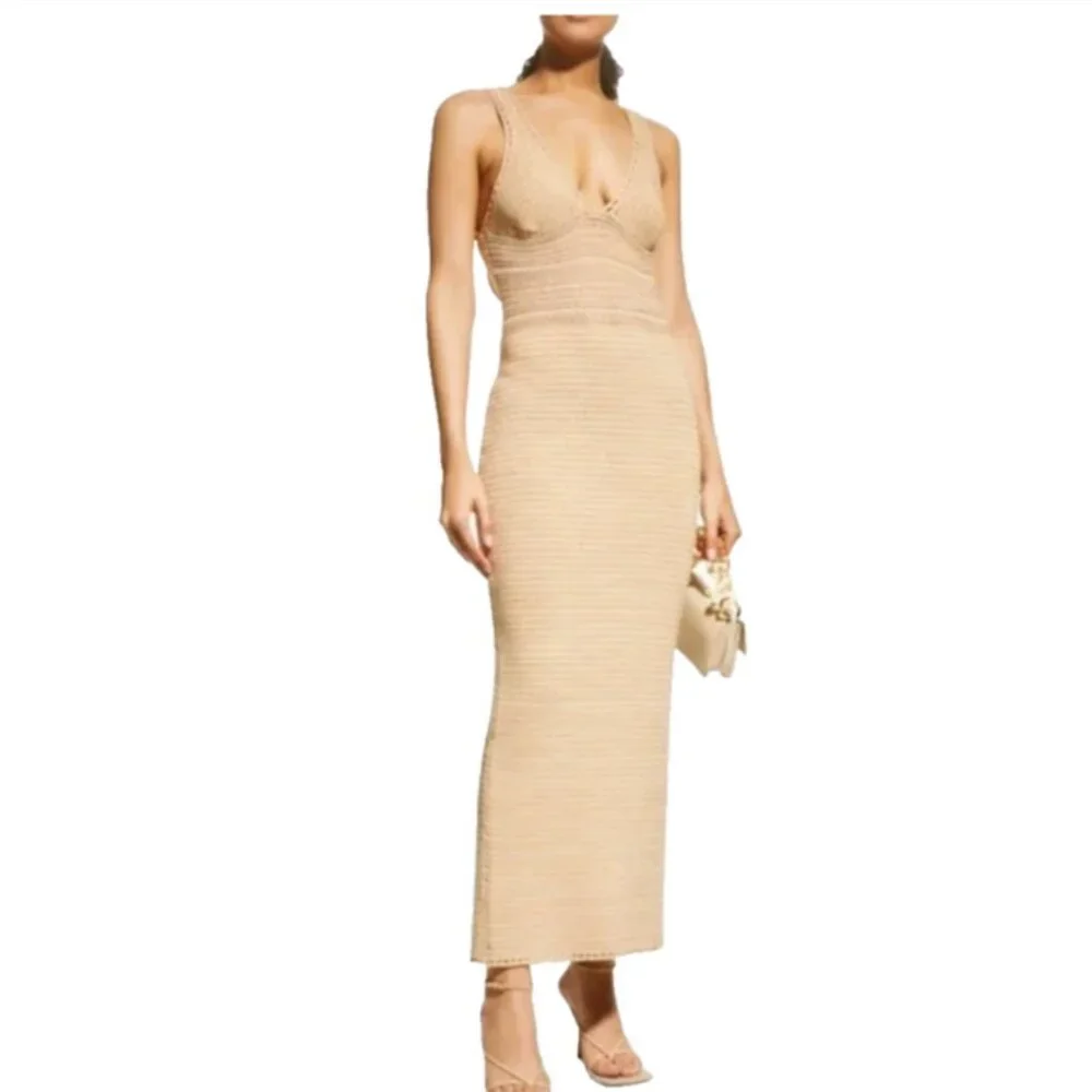 Torn by Ronny Kobo Darcy Knit Maxi Dress